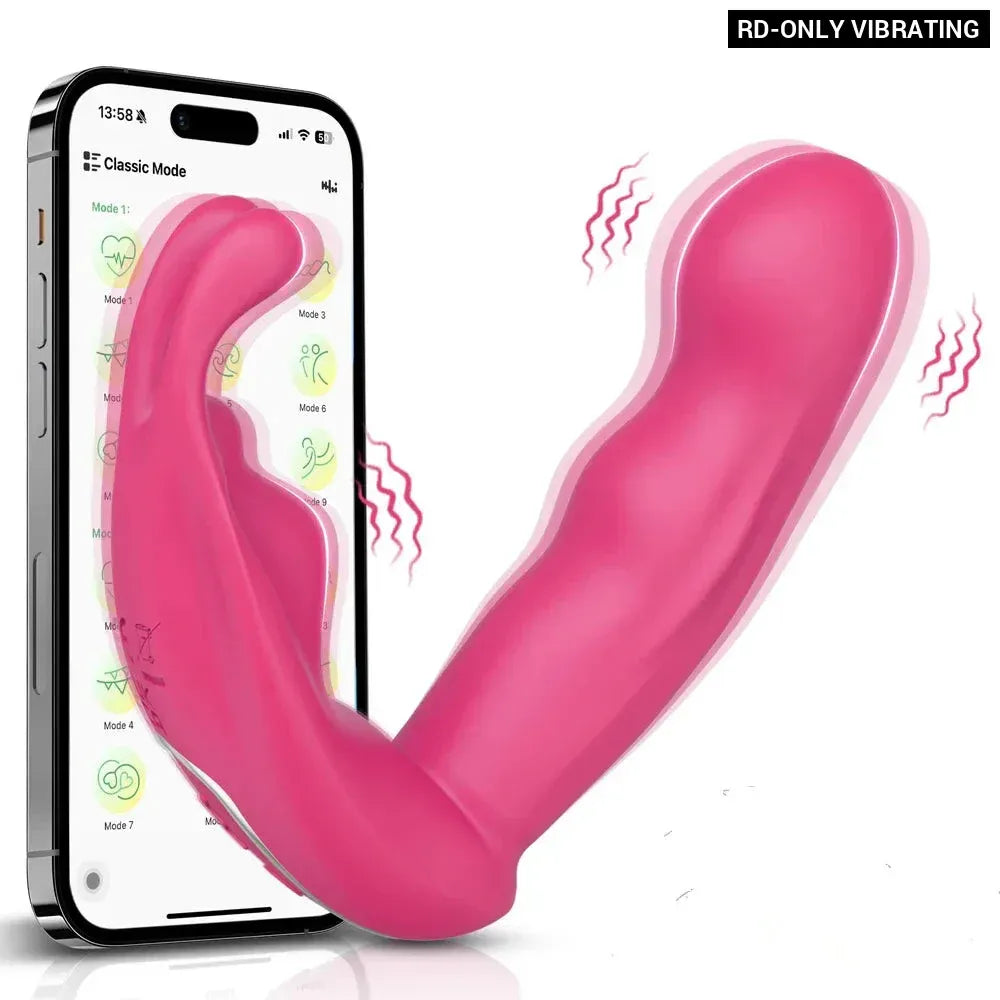 App Controlled Thrusting Vagina Panties Vibrator Wearable Clit Stimulator for Women-8
