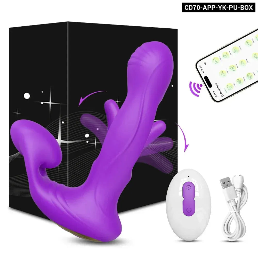 App Controlled Vagina Vibrator for Women Stimulator Masturbation Toy-6