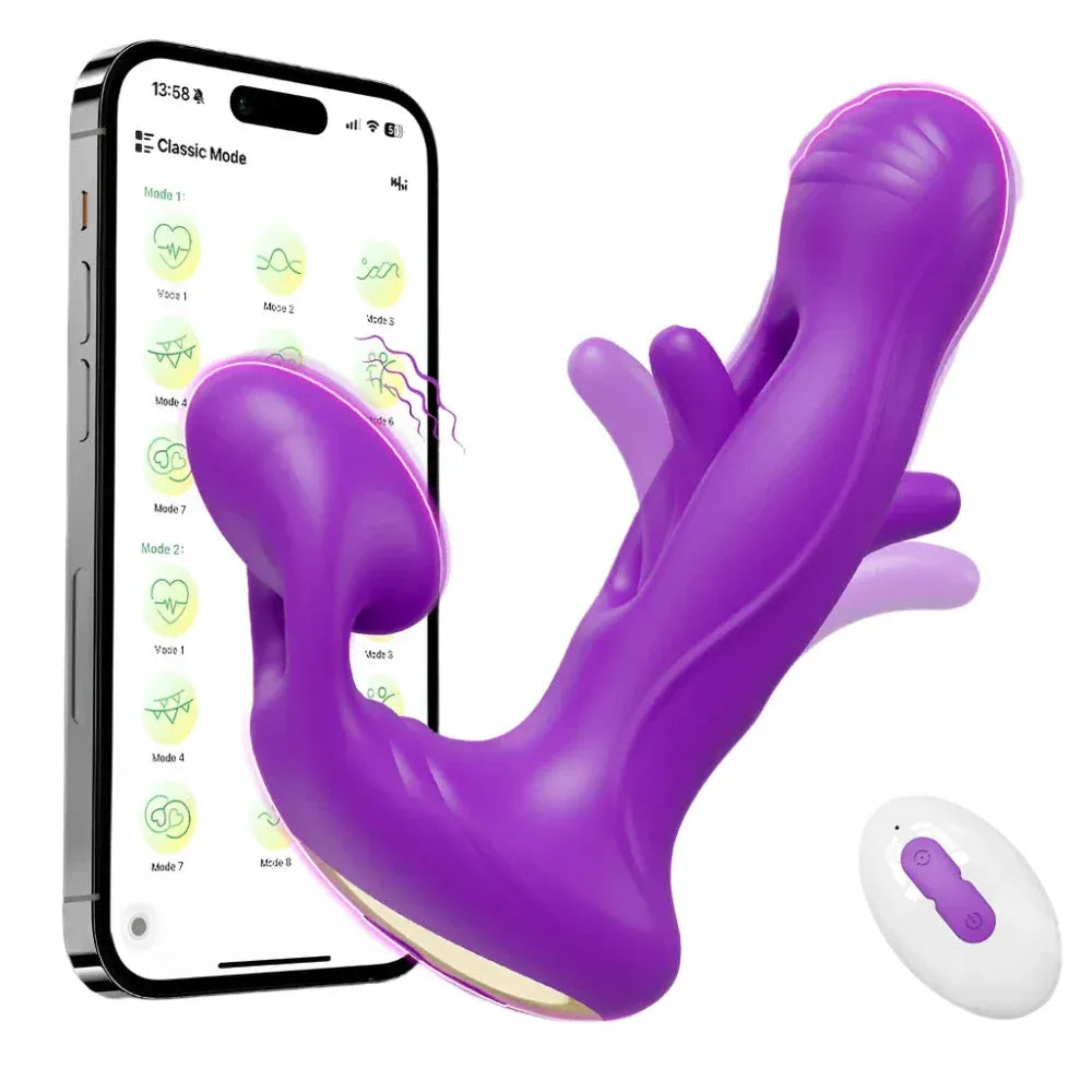 App Controlled Vagina Vibrator for Women Stimulator Masturbation Toy-0