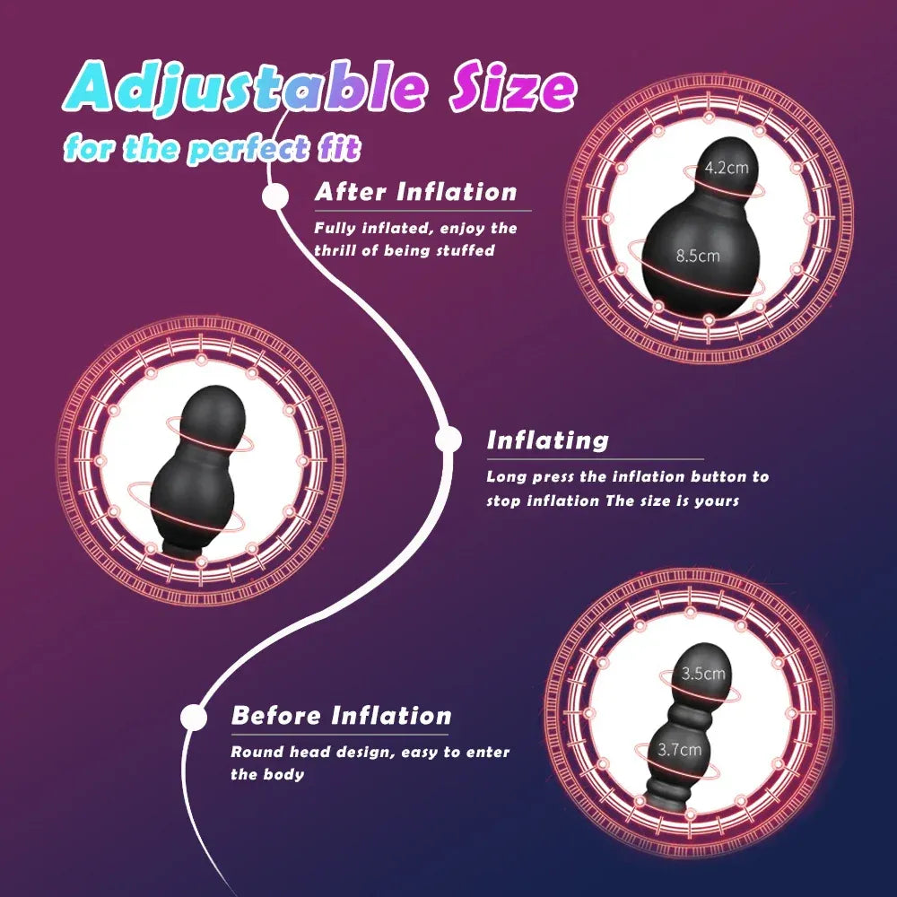 Auto Inflatable Prostate Stimulator For Men-3