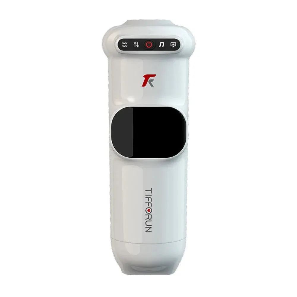 Auto Male Masturbator Cup Telescopic Thrusting Vibrating Heating Real Vagina for Men-0