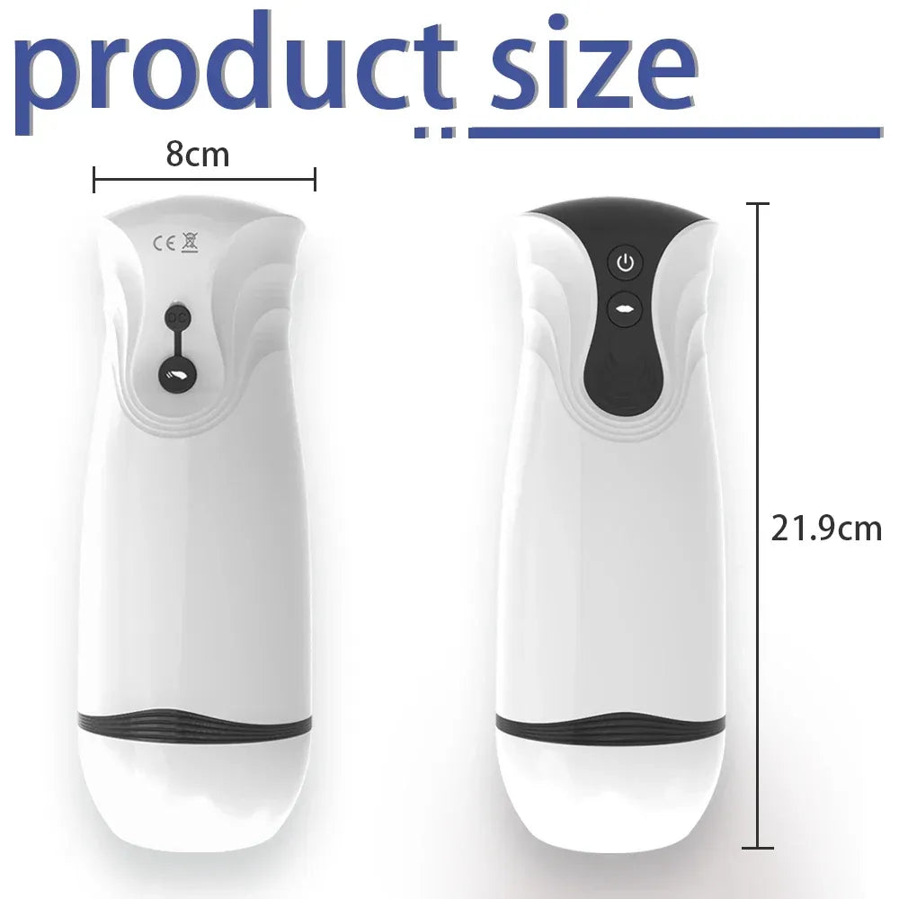 Automatic Male Masturbator Cup Realistic Oral for Men-3
