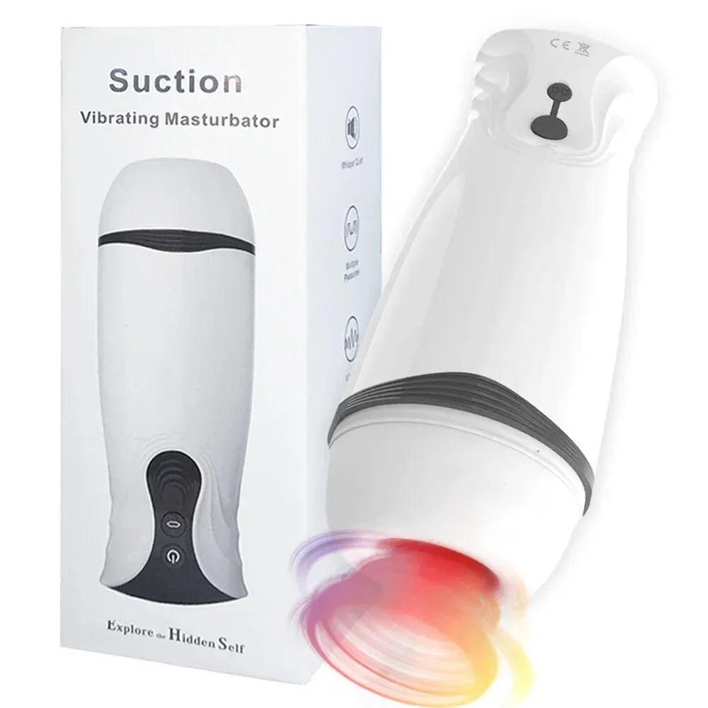 Automatic Male Masturbator Cup Realistic Oral for Men-0