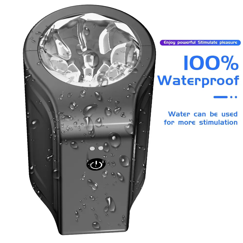Automatic Rotation Vibration Masturbator for Men Male Sex Machine Cup-2