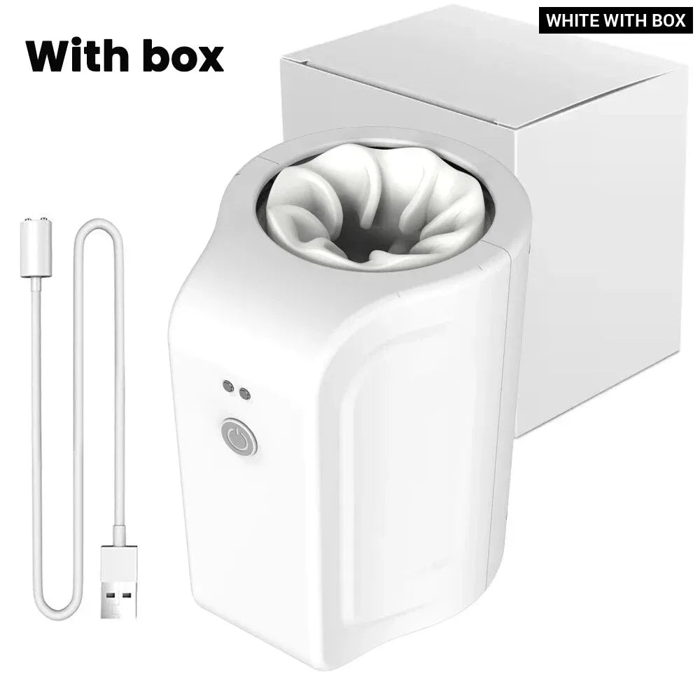 Automatic Rotation Vibration Masturbator for Men Male Sex Machine Cup-5