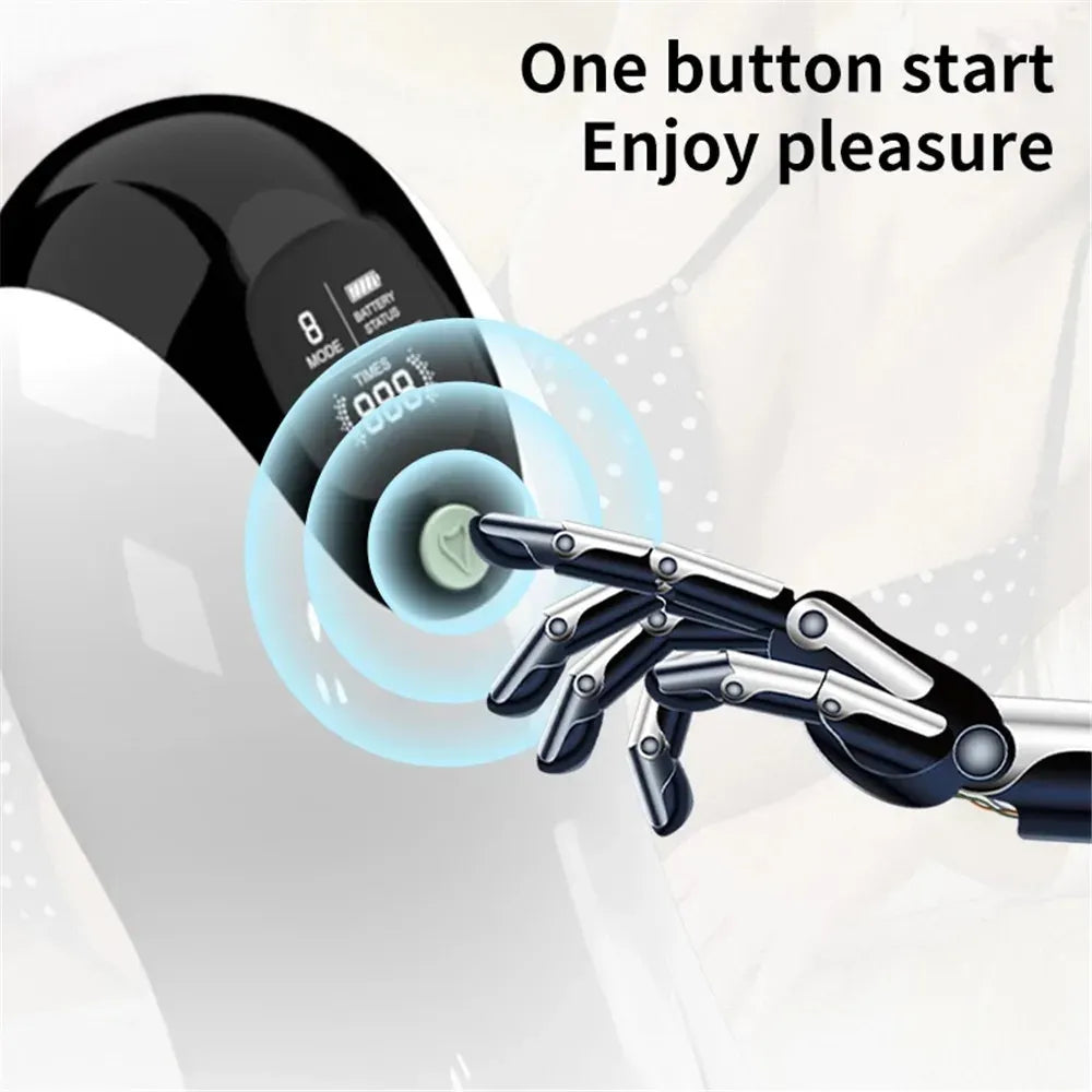 Automatic Sucking Blowjob Masturbator Cup Realistic Male-3