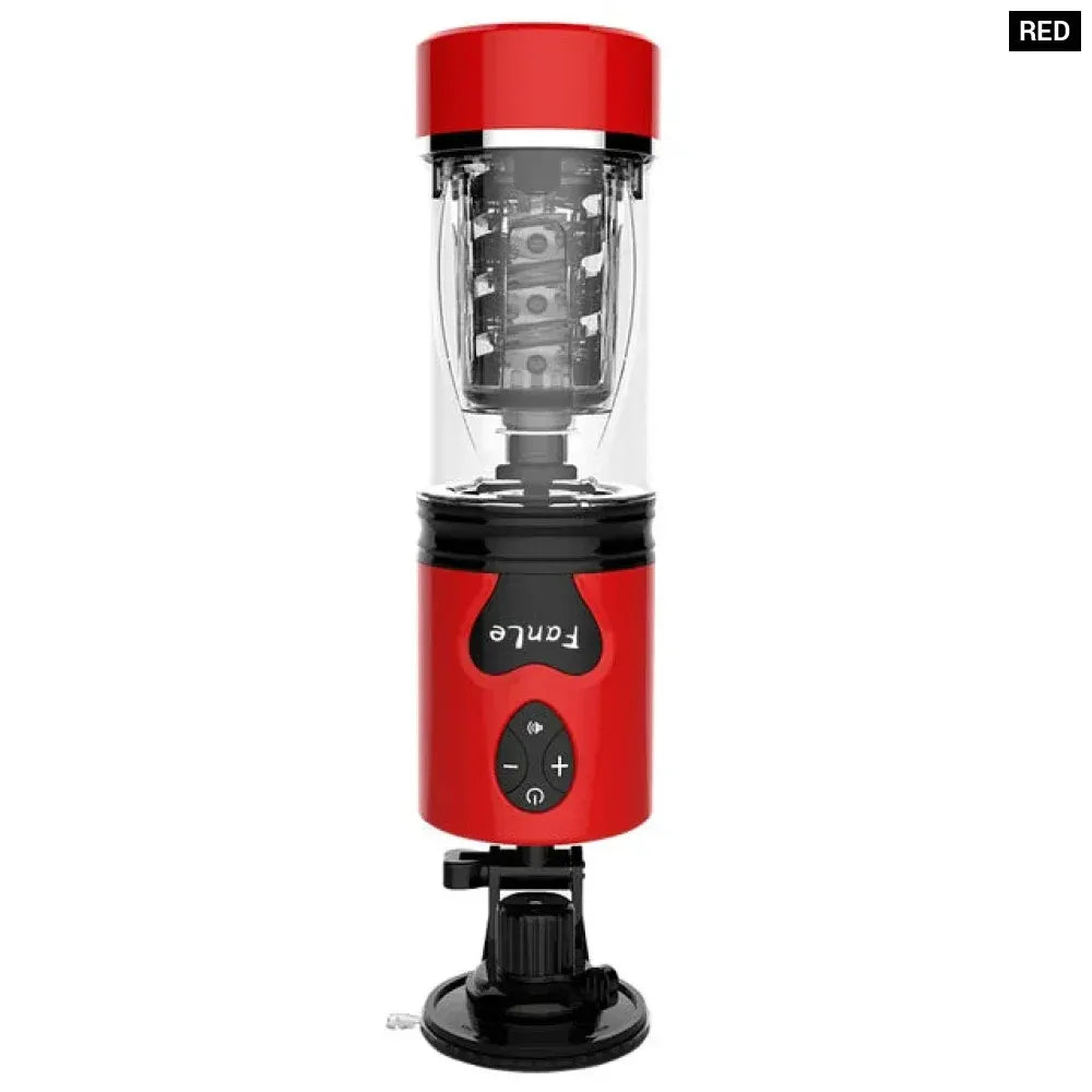 Automatic Telescopic Rotating Masturbator Cup for Men Realistic Vagina Voice Adult Product for 18-6