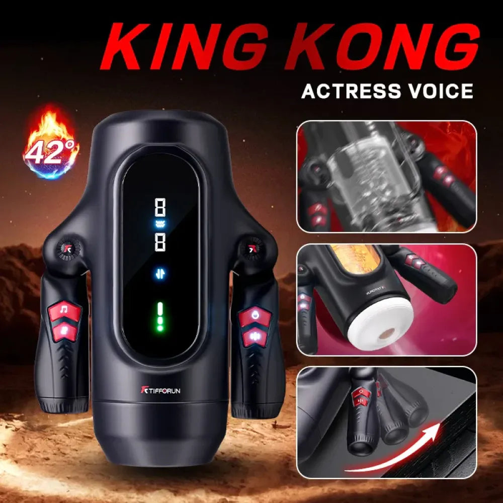 Automatic Telescopic Vibrator for Men Pocket Pussy for Penis Stimulation-1
