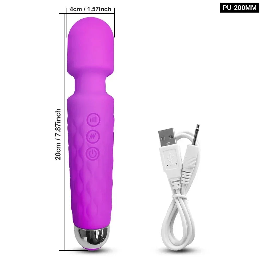 Av Wand Vibrator for Women Stimulator Breast Massager Female Masturbator-10
