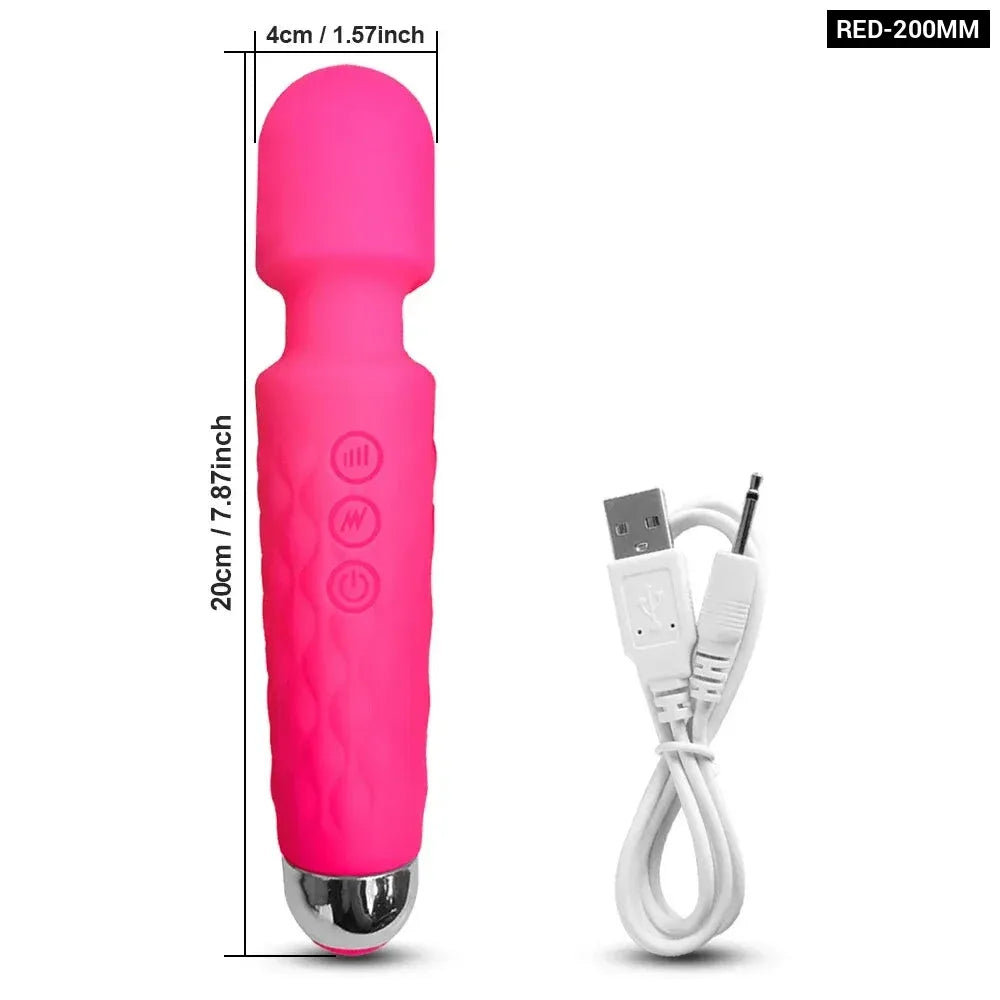 Av Wand Vibrator for Women Stimulator Breast Massager Female Masturbator-7