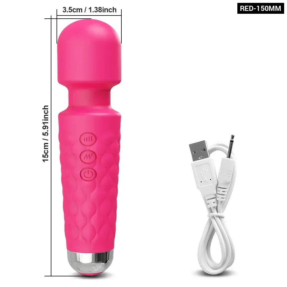 Av Wand Vibrator for Women Stimulator Breast Massager Female Masturbator-6