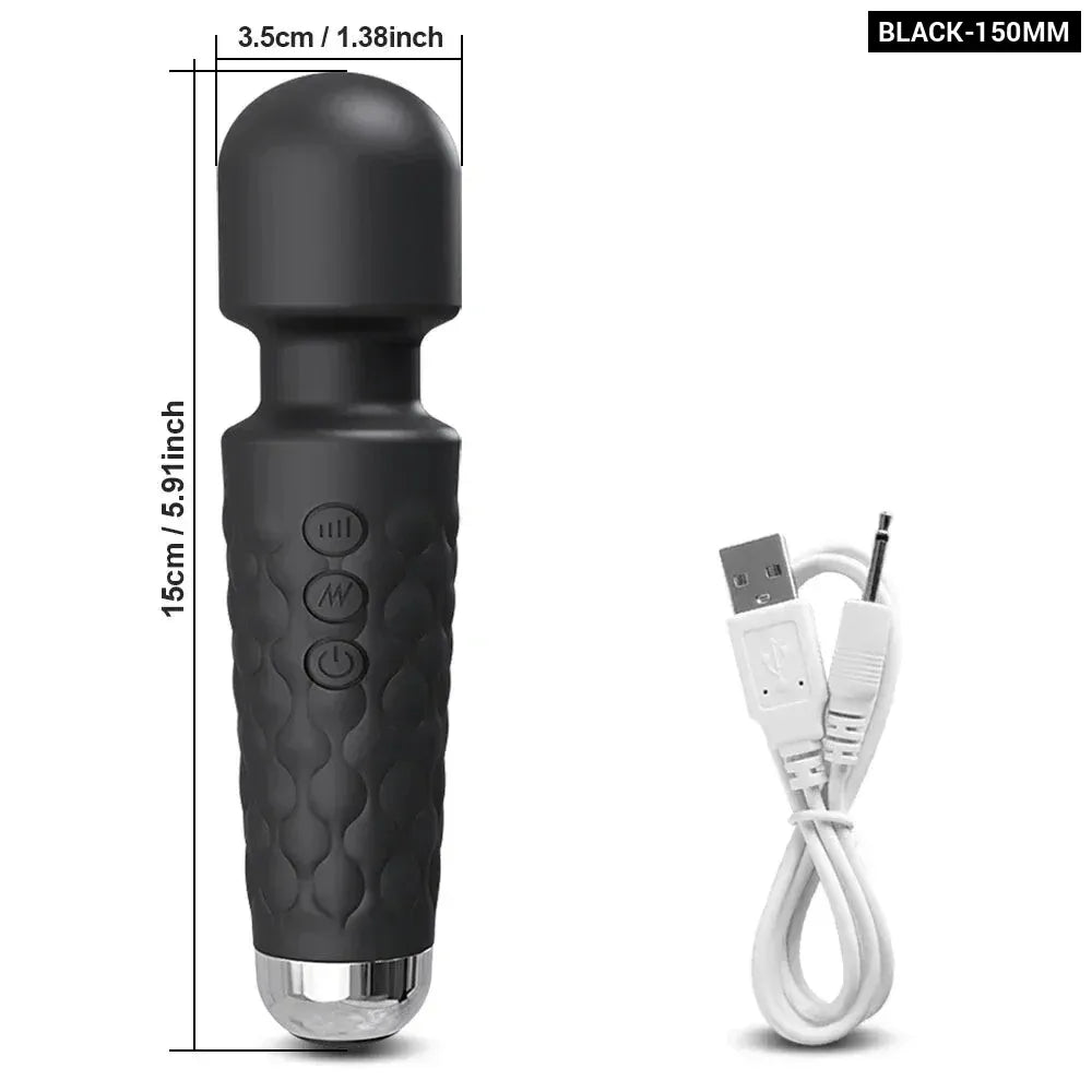Av Wand Vibrator for Women Stimulator Breast Massager Female Masturbator-9