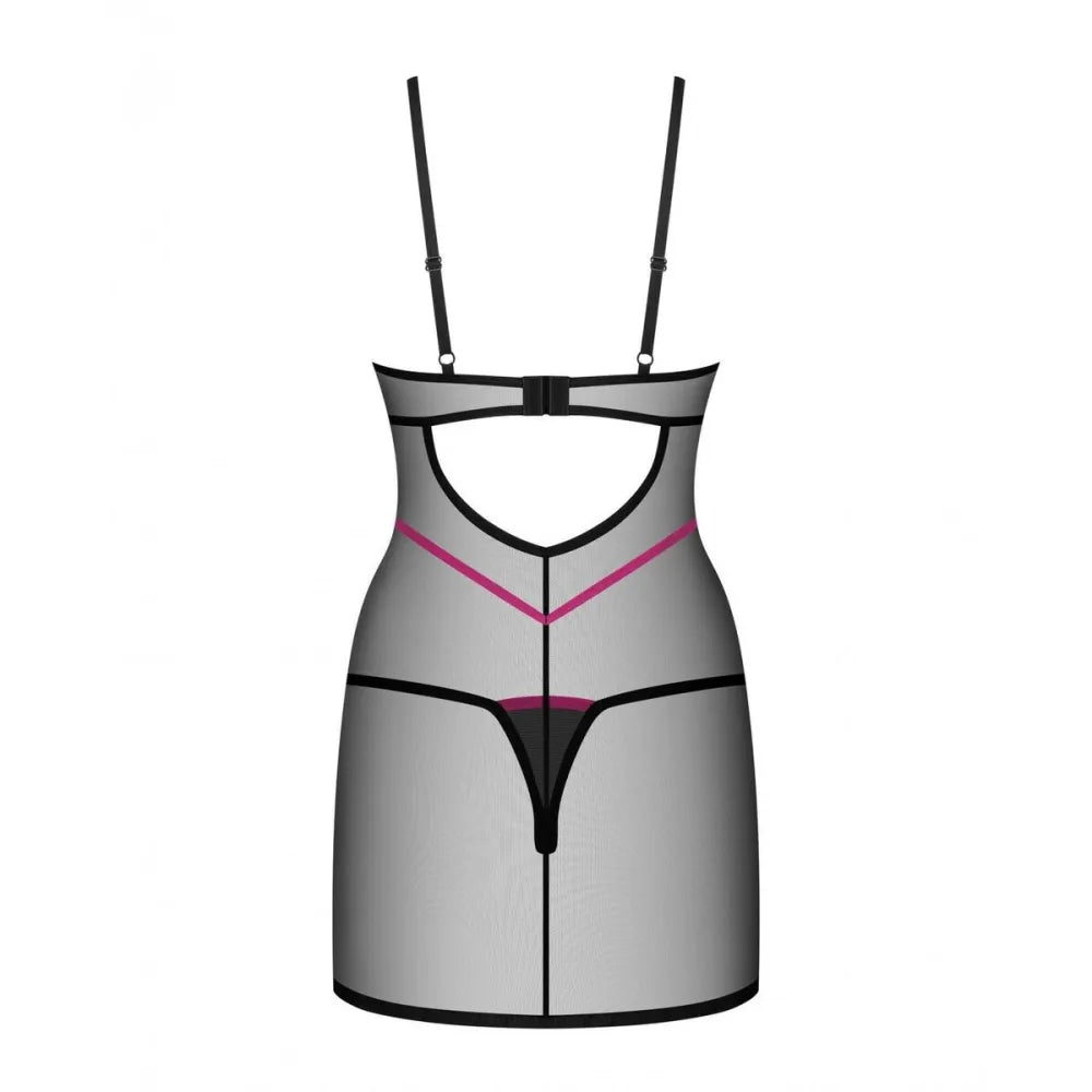 Babydoll & Thong 5 By Obsessive 20 15 Xl/Xxl-1