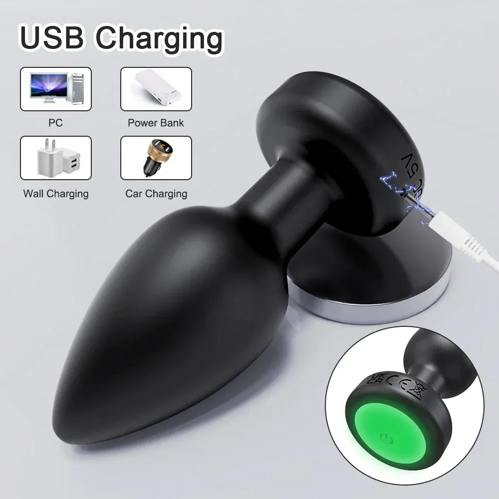 Bluetooth Anal Vibrator Prostate Massager for Enhanced Pleasure-3