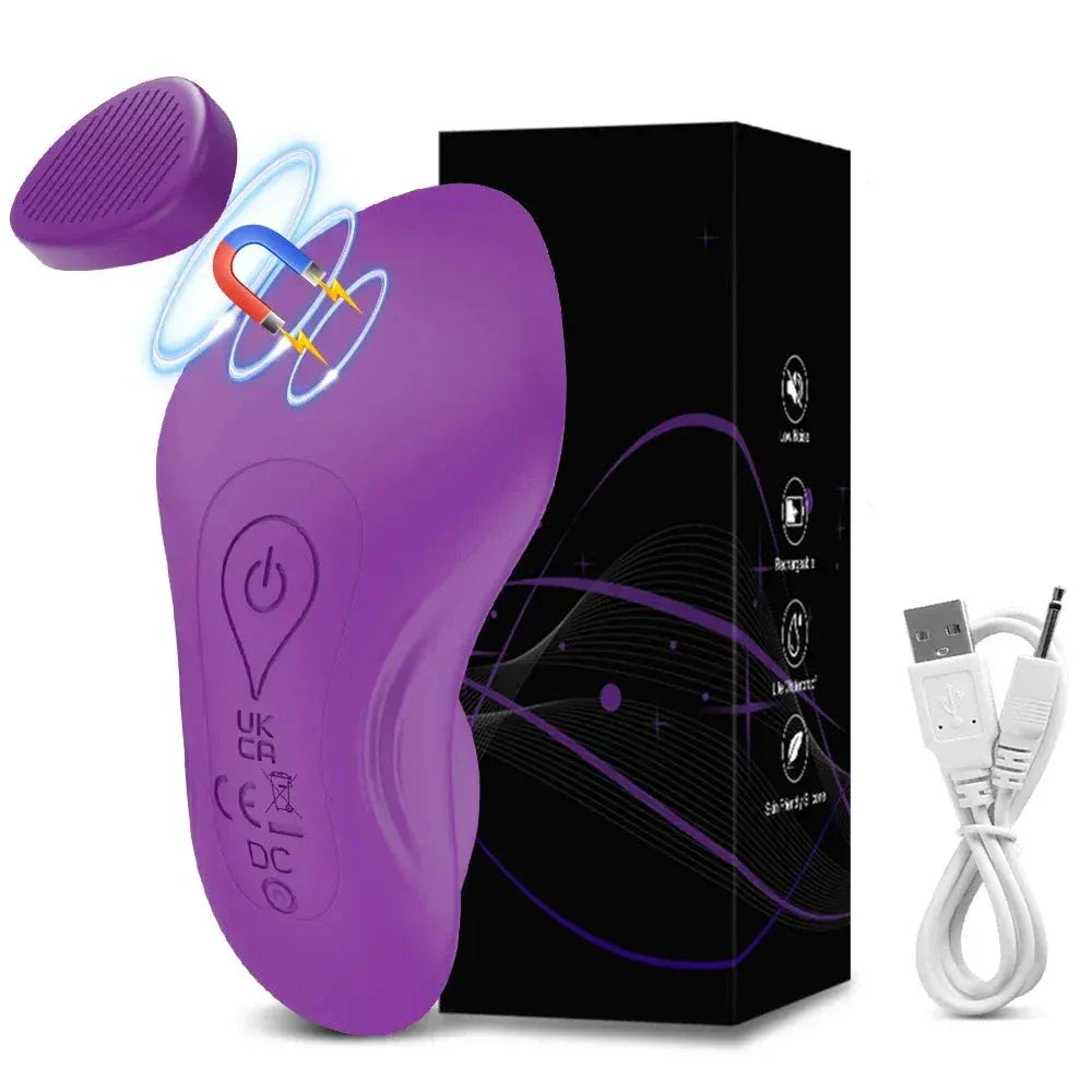 Bluetooth Wearable Vibrator for Women - Magnetic Egg Stimulator-12