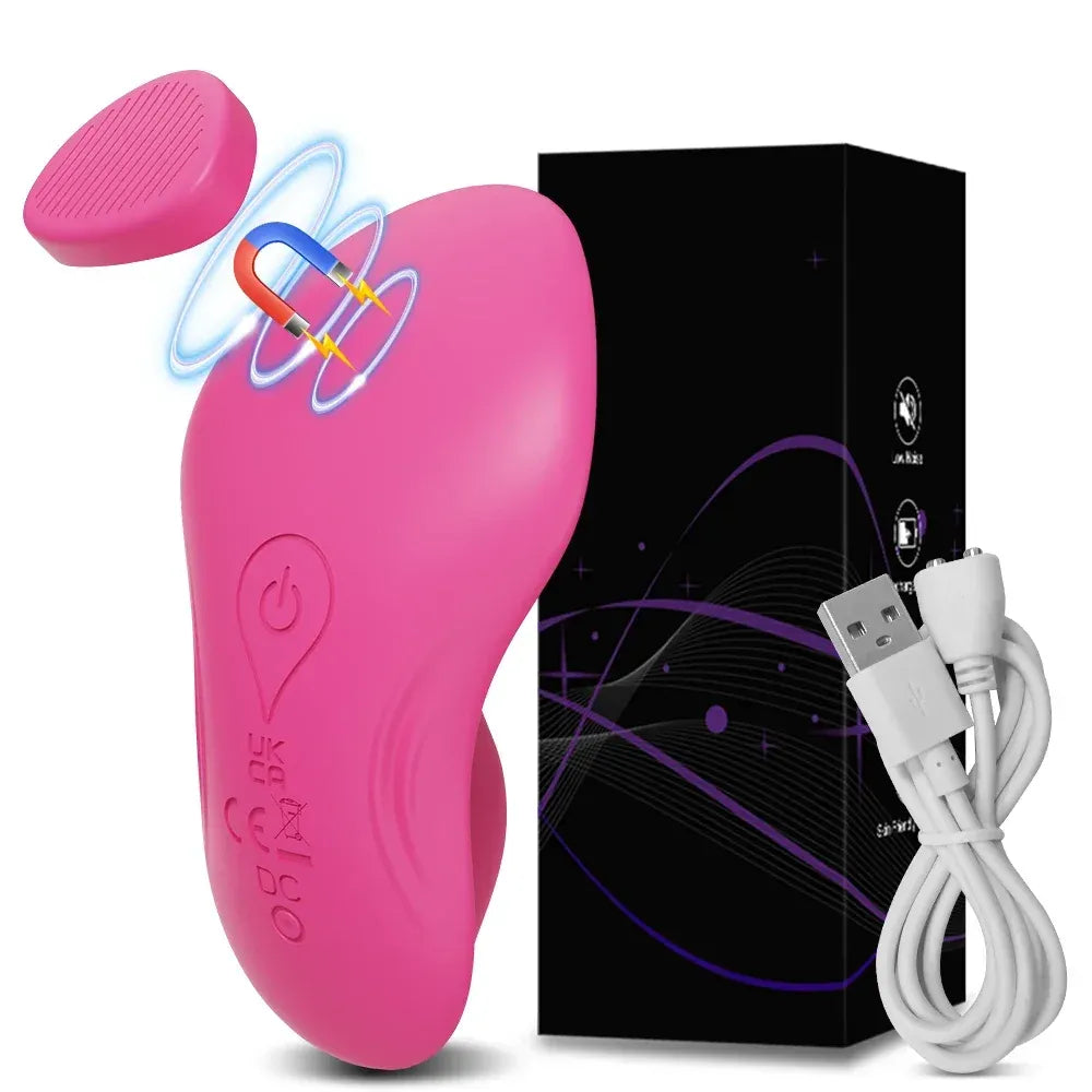 Bluetooth Wearable Vibrator for Women - Magnetic Egg Stimulator-11