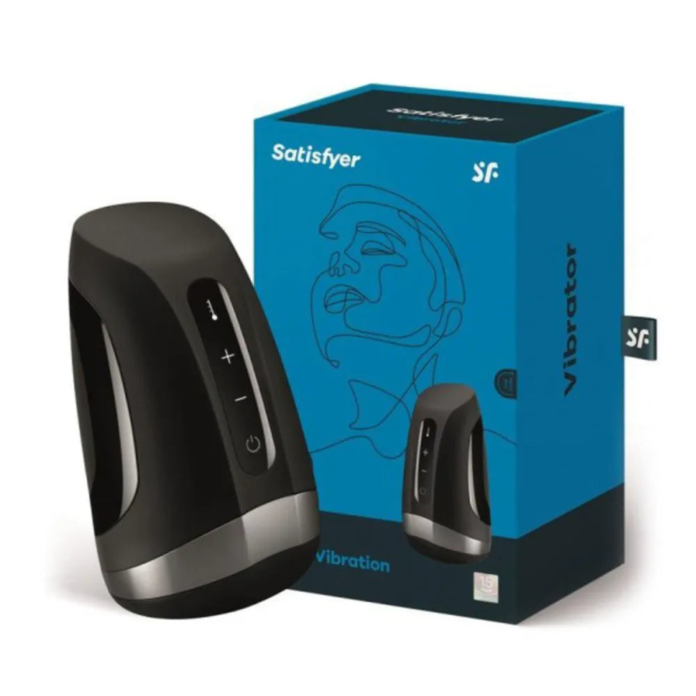 Bnaughty Classic Black Mens Heat By Satisfyer Sf-J80012-1
