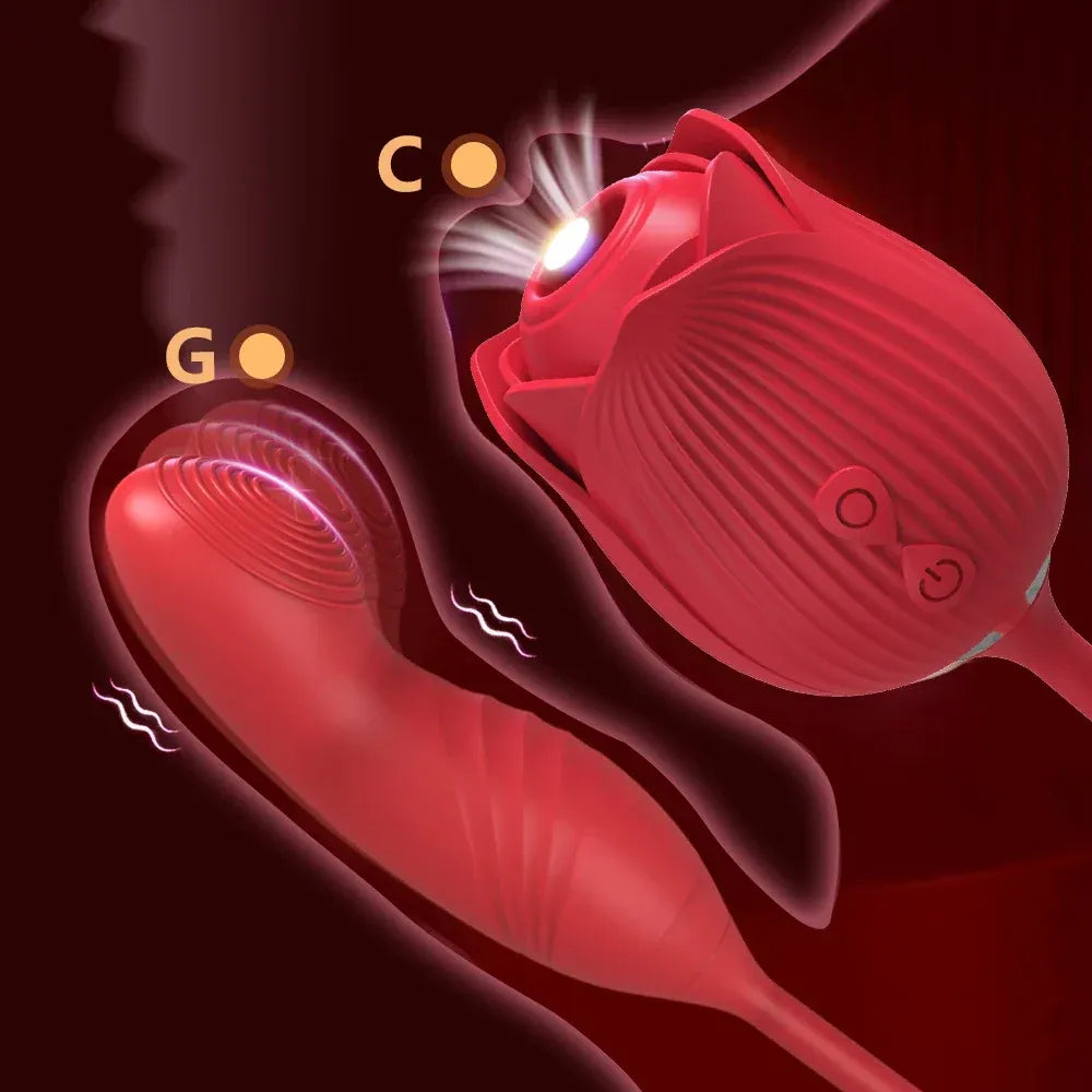 Clit Sucker Vibrator for Women G Spot Stimulation Nipple Play-1