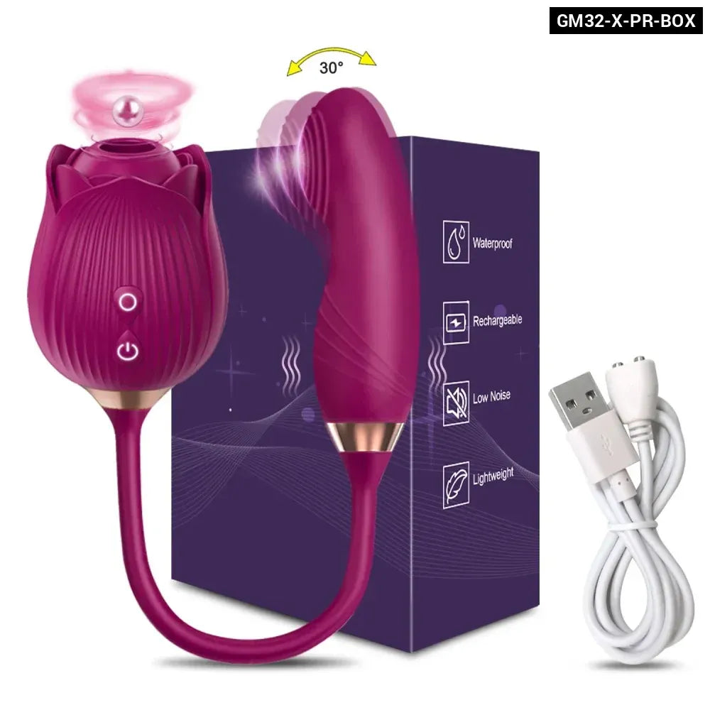 Clit Sucker Vibrator for Women G Spot Stimulation Nipple Play-12