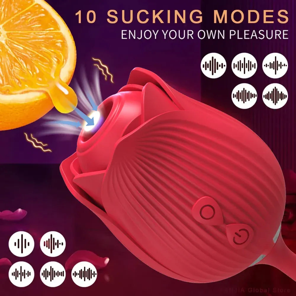 Clit Sucker Vibrator for Women G Spot Stimulation Nipple Play-2