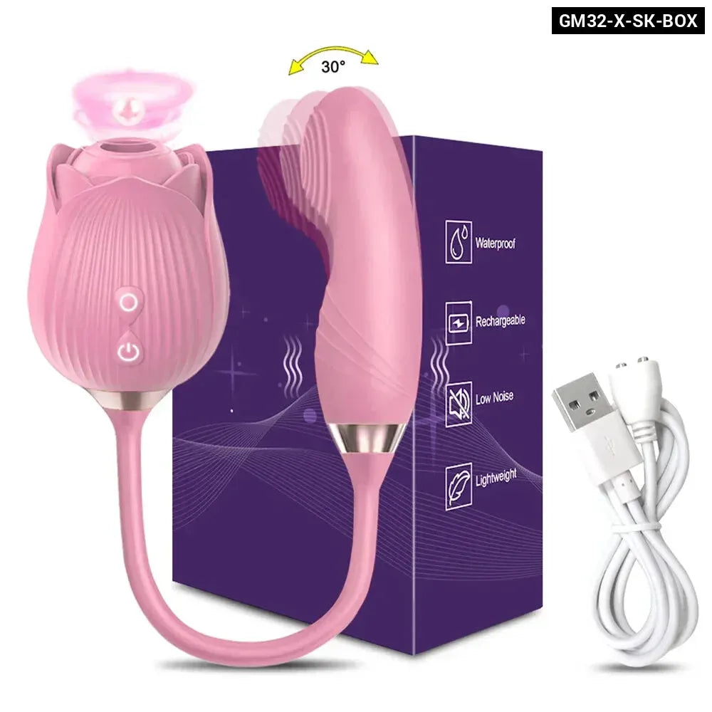 Clit Sucker Vibrator for Women G Spot Stimulation Nipple Play-7