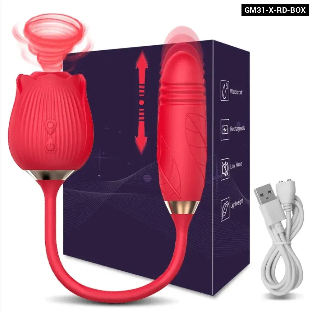 Clit Sucker Vibrator for Women Nipple Clit Stimulation Toy 18-13