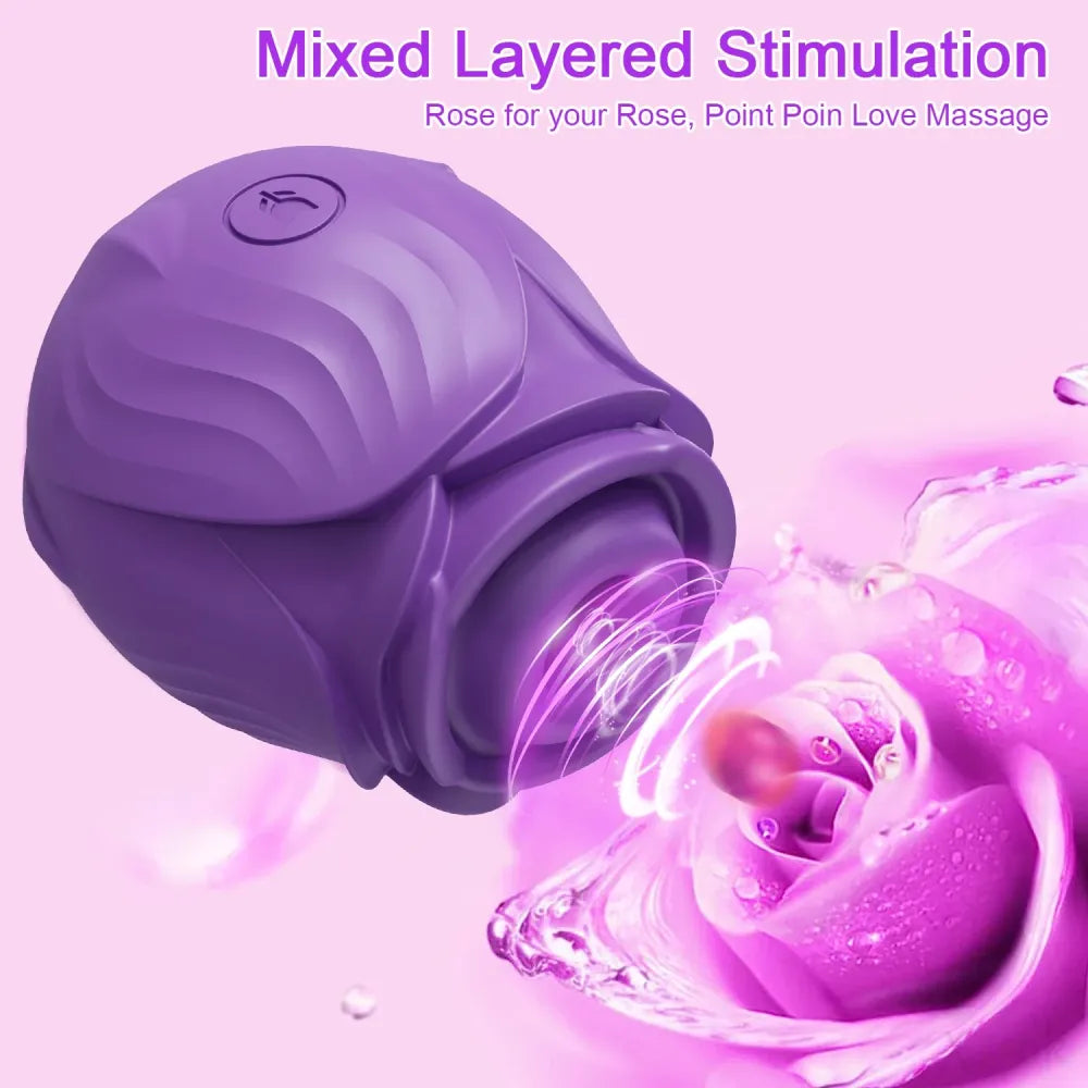 Clit Sucker Vibrator for Women Nipple Clit Stimulation Toy 18-3