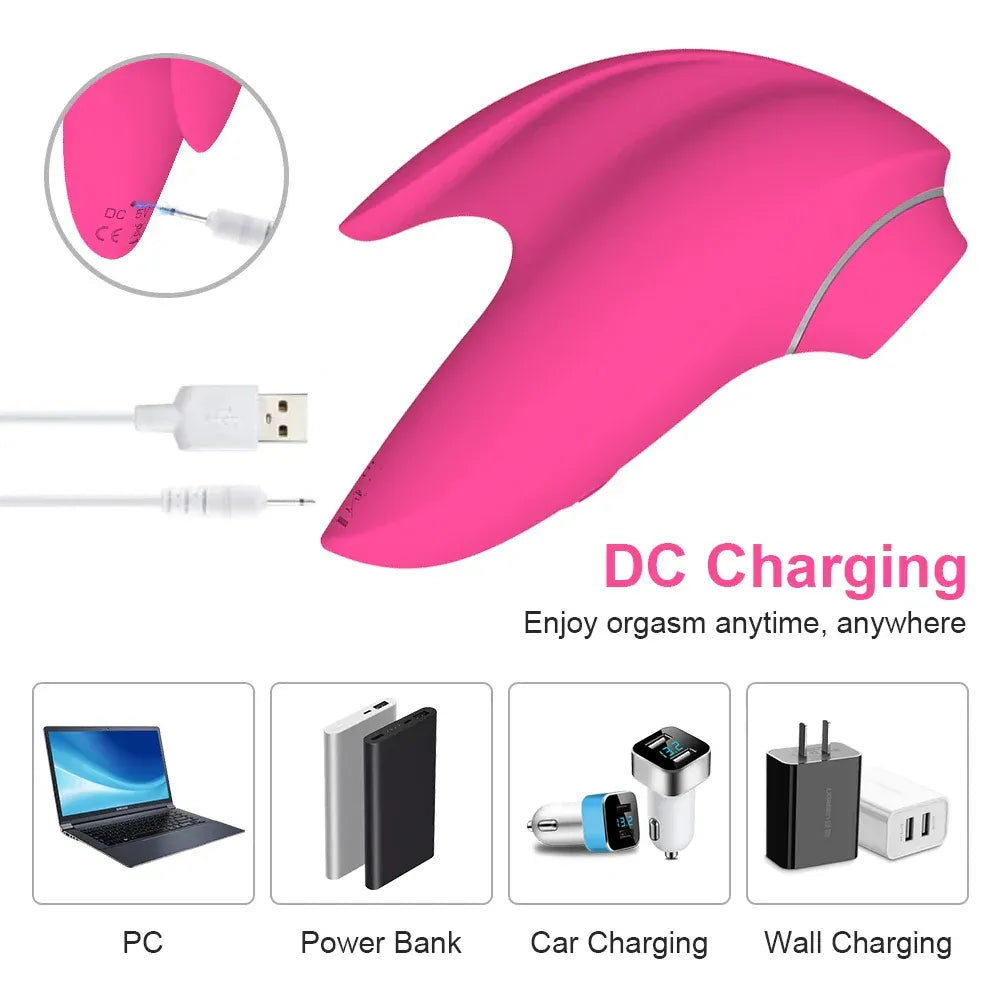 Clit Sucker Vibrator for Women Oral Nipple Stimulator for Masturbation-4