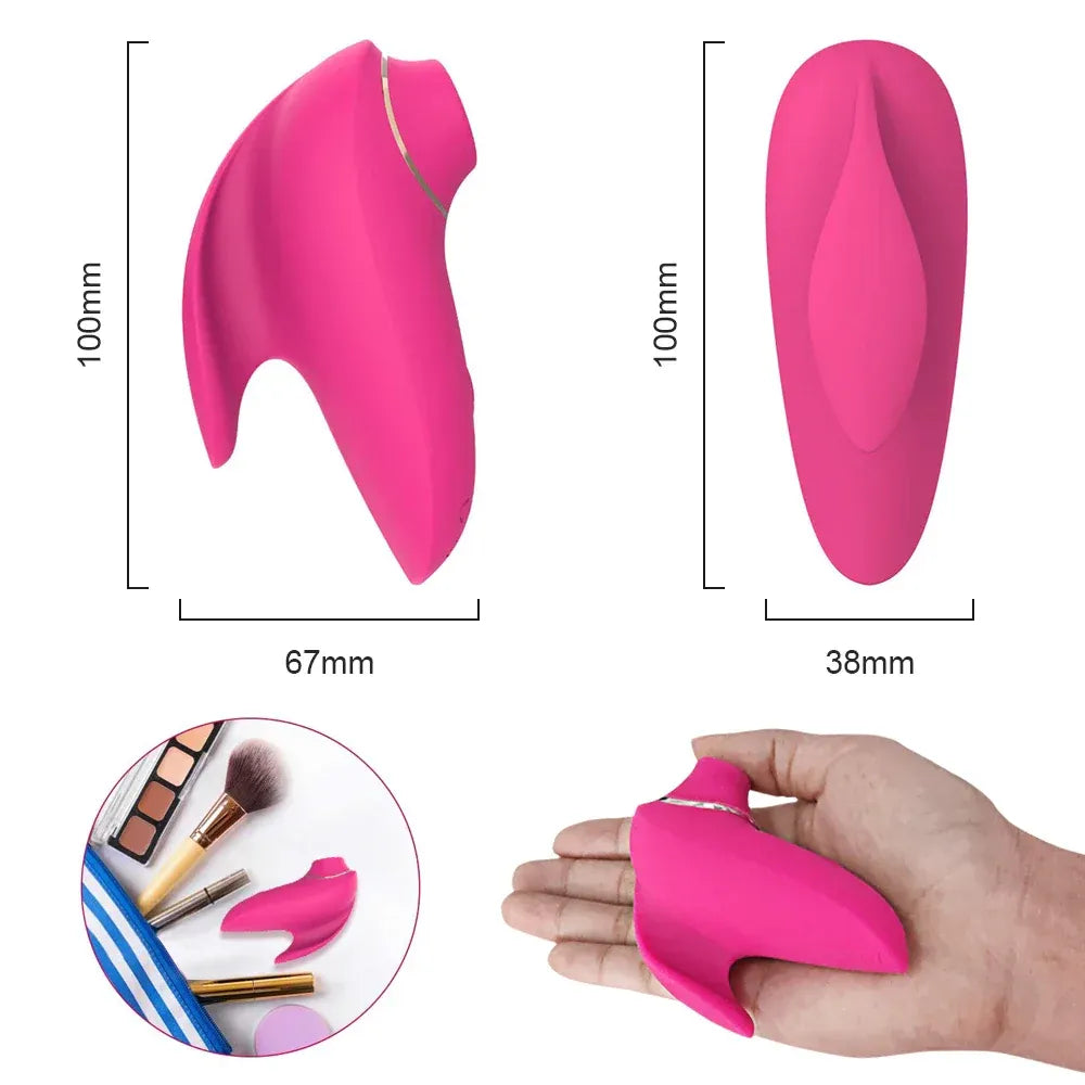 Clit Sucker Vibrator for Women Oral Nipple Stimulator for Masturbation-3