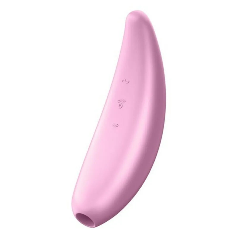 Clitoris Suction Stimulator By Satisfyer Curvy 3+ Pink-0