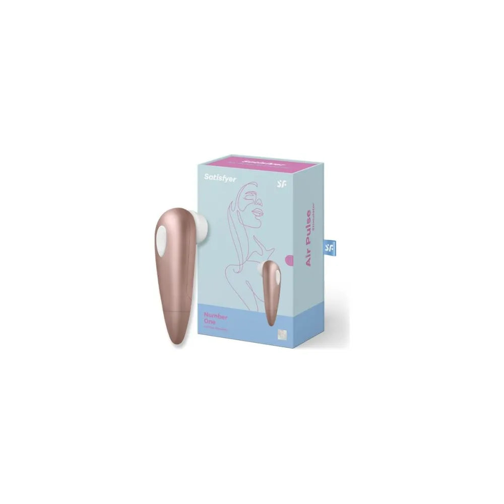 Clitoris Suction Stimulator By Satisfyer Number One Rose Gold-3