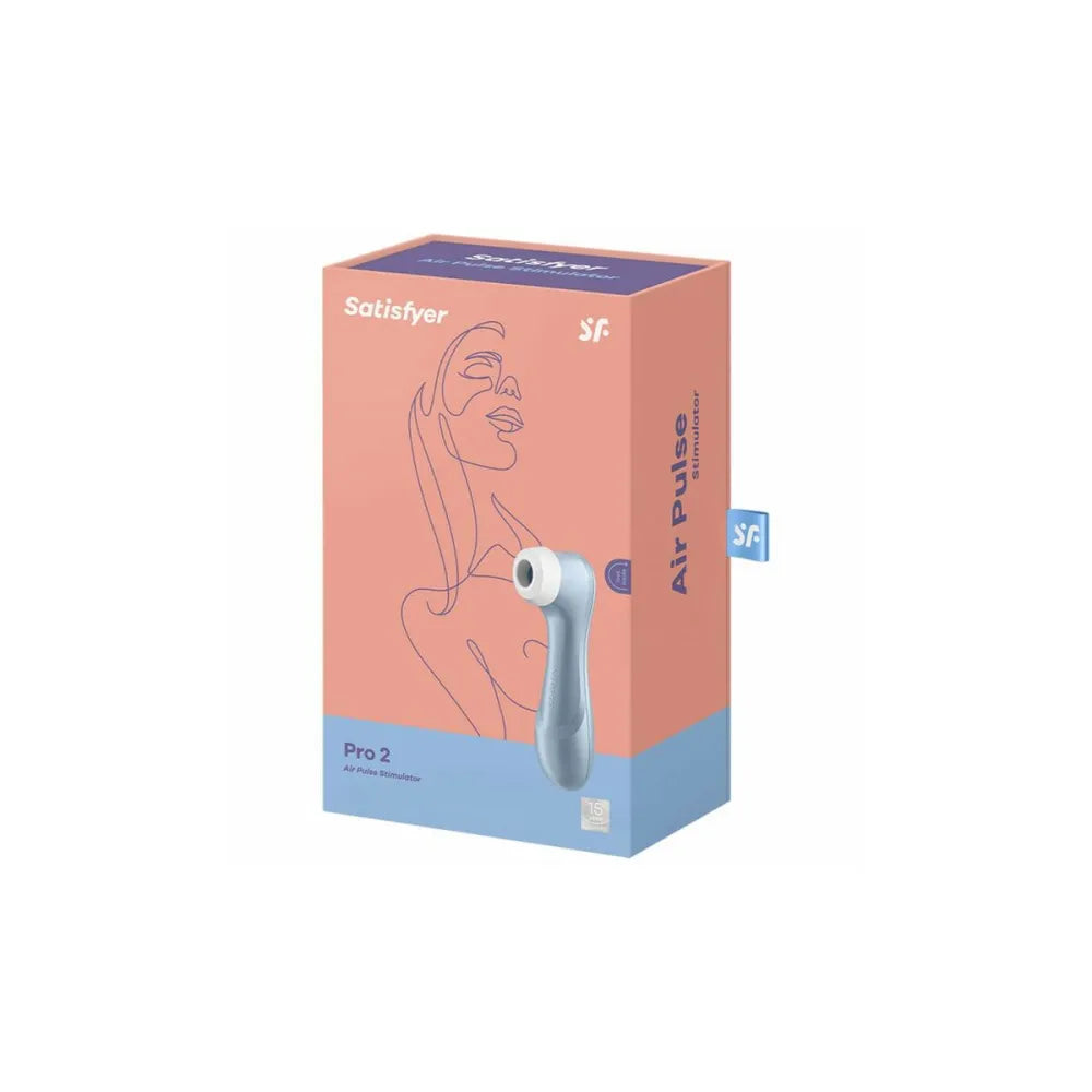 Clitoris Suction Stimulator By Satisfyer Pro 2 Air Pulse Blue-3