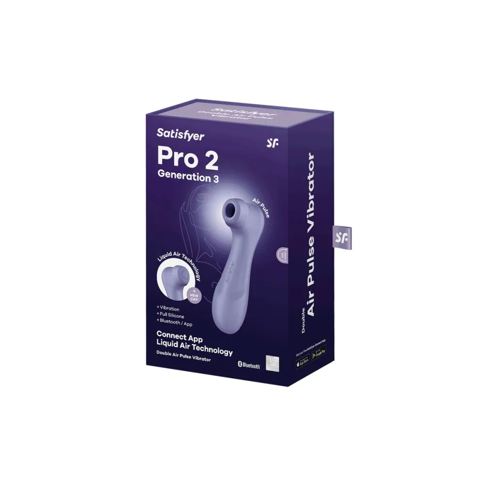 Clitoris Suction Stimulator By Satisfyer Pro 2 Generation 3 Purple-0