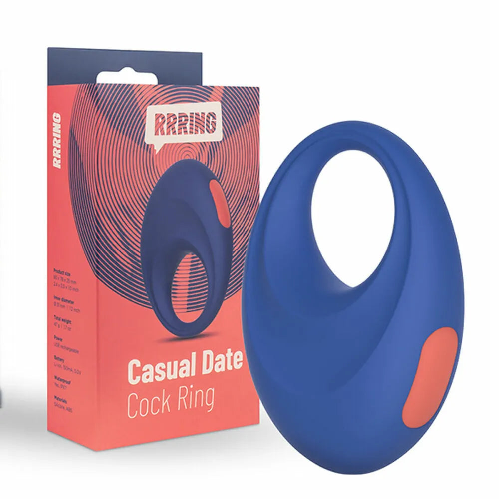 Cock Ring By Feelztoys Rrring Casual Date Vibrator (31 Mm)-0