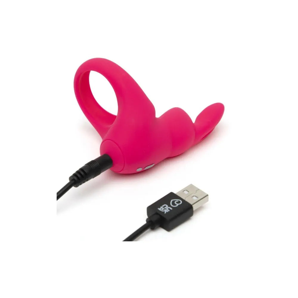 Cock Ring By Happy Rabbit Pink-2