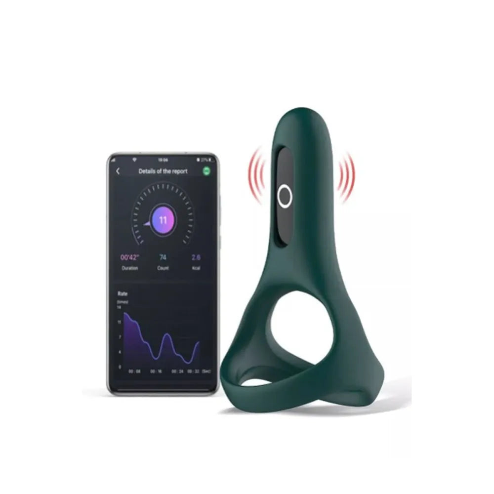 Cock Ring By Magic Motion Green-0