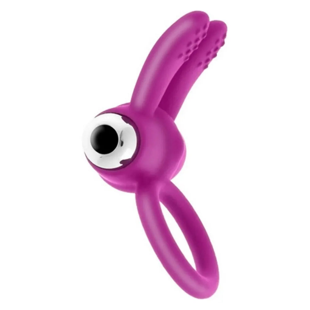 Cock Ring By S Pleasures Duo Flap Pink-0