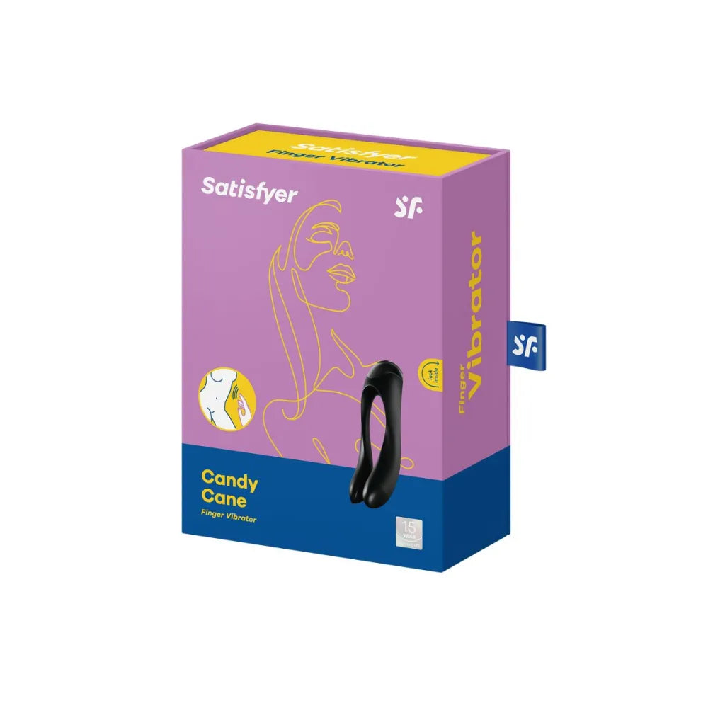 Couples Massager By Satisfyer Candy Cane Black-1