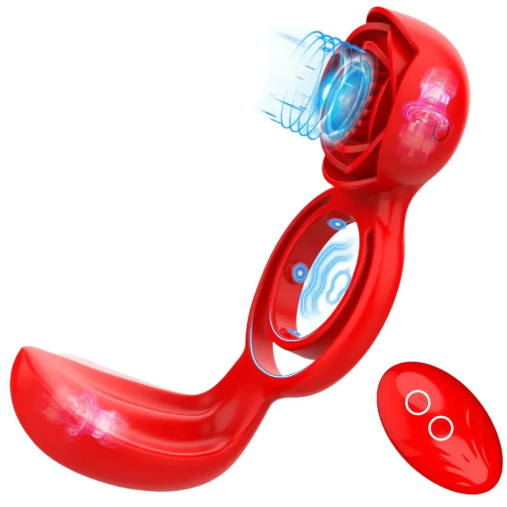 Delay Ejaculation Vibrating Cock Ring-0