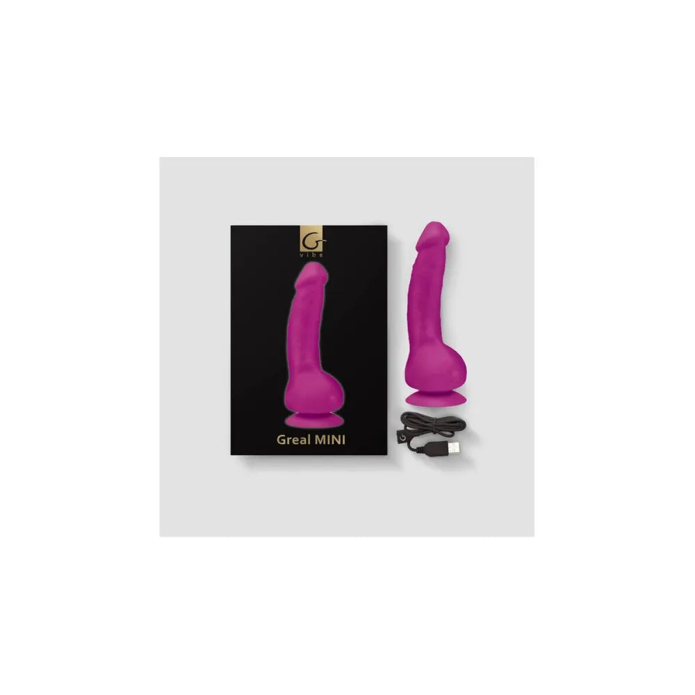 Dildo By Gvibe Greal Mini Fuchsia-3