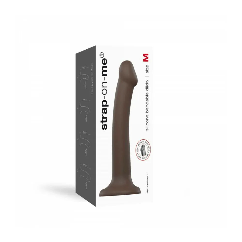 Dildo By Strap-On-Me 6013335 Chocolate-1