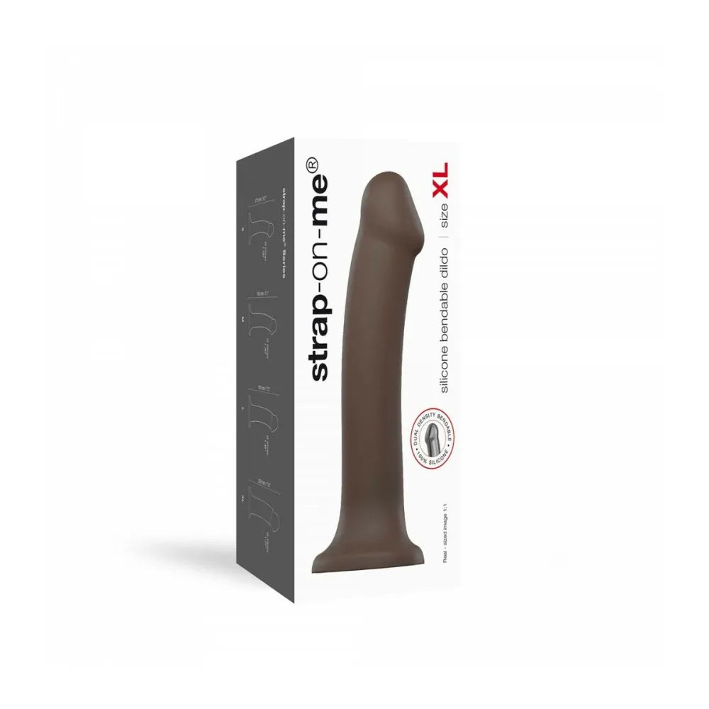 Dildo By Strap-On-Me 6013359 Chocolate Xl-1
