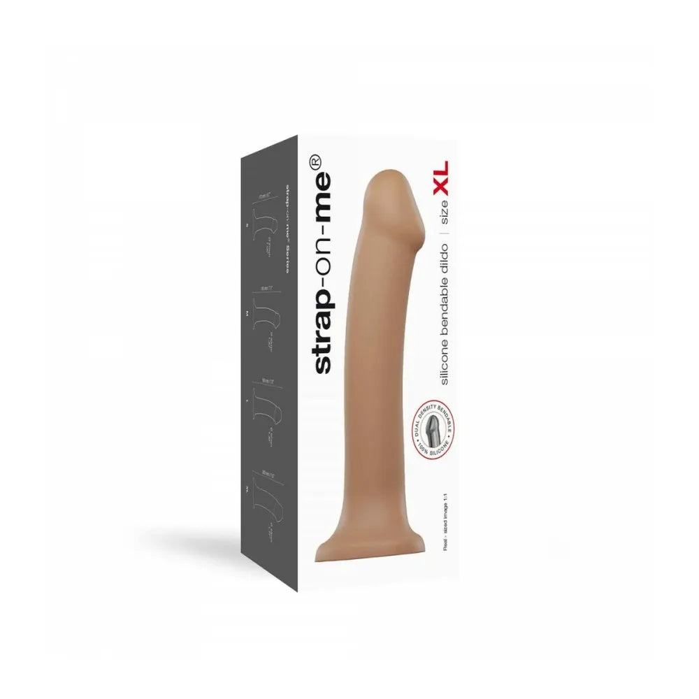 Dildo By Strap-On-Me Caramel Xl-1