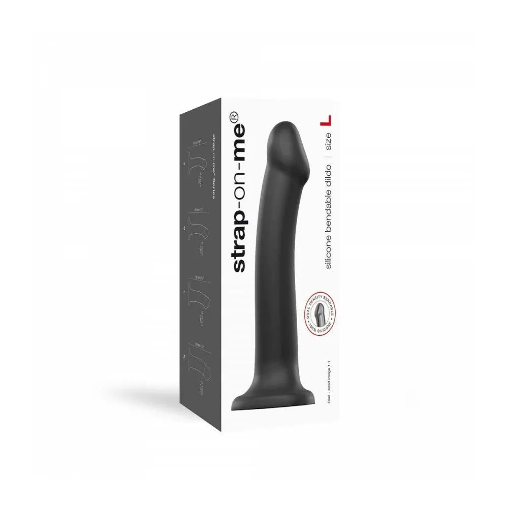 Dildo By StrapOnMe 6013151 L Black-4
