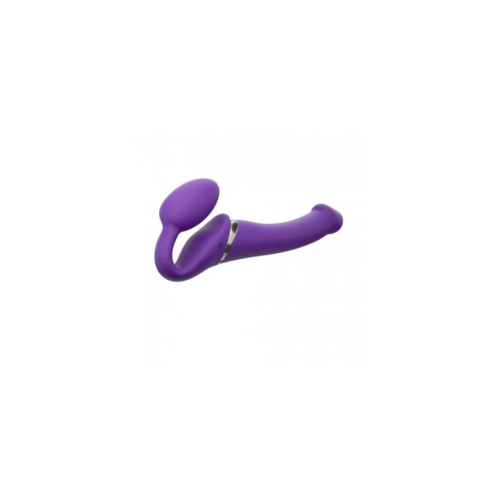 Double Penetration Stroker By Straponme Purple Purple L-1