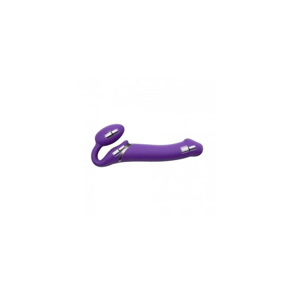 Double Penetration Stroker By Straponme Purple Purple L-4