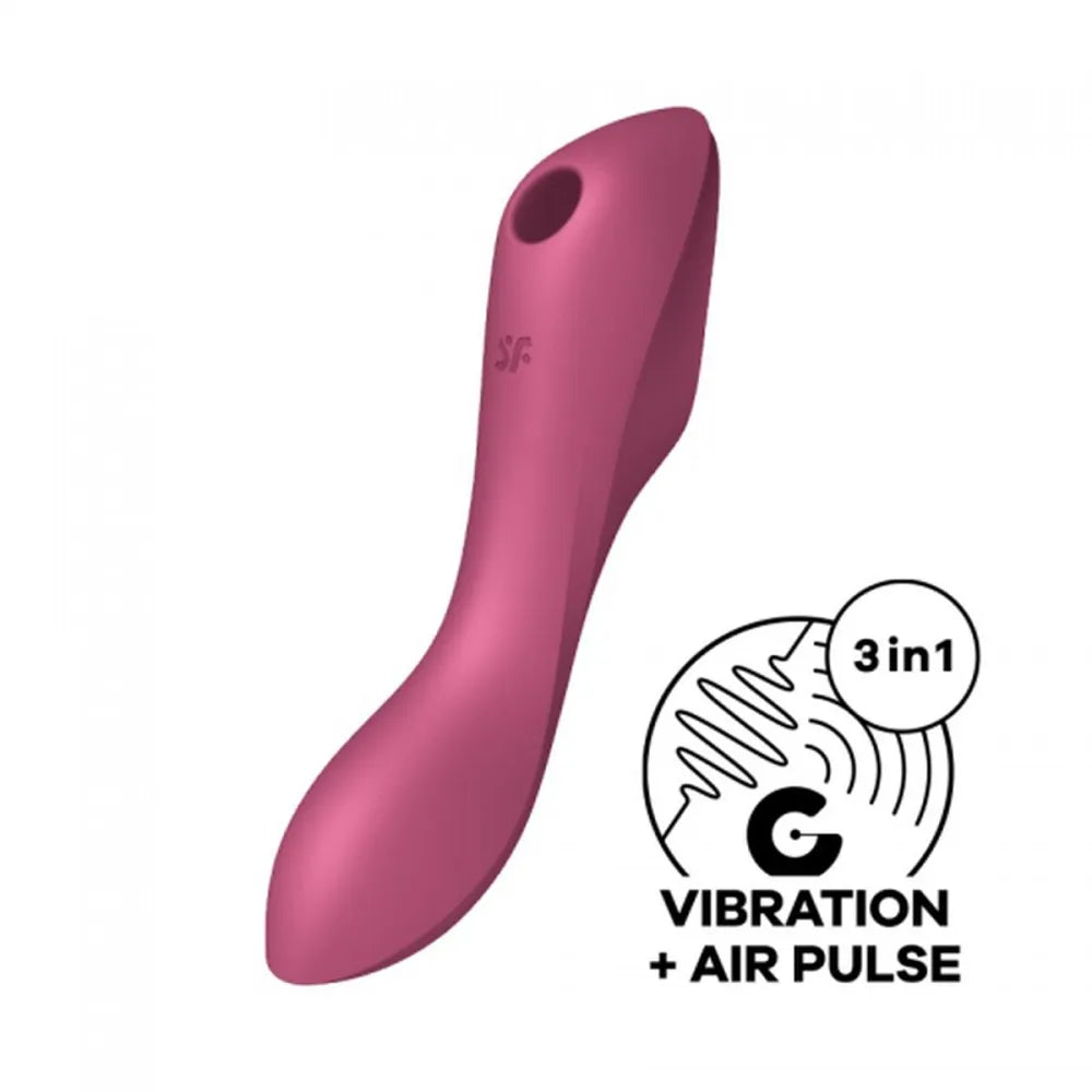 Dual Stimulation Vibe By Satisfyer Curvy Trinity 3-0