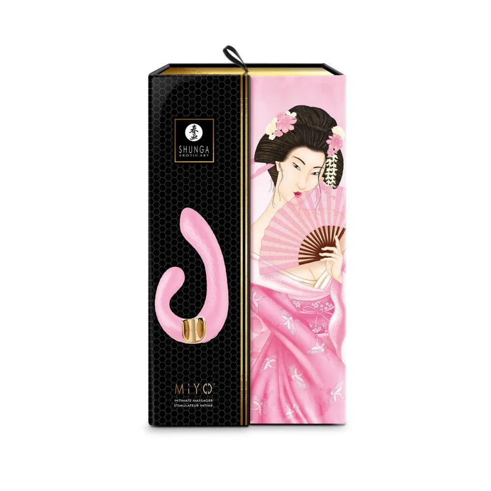Dual Stimulation Vibe By Shunga Miyo Pink-1