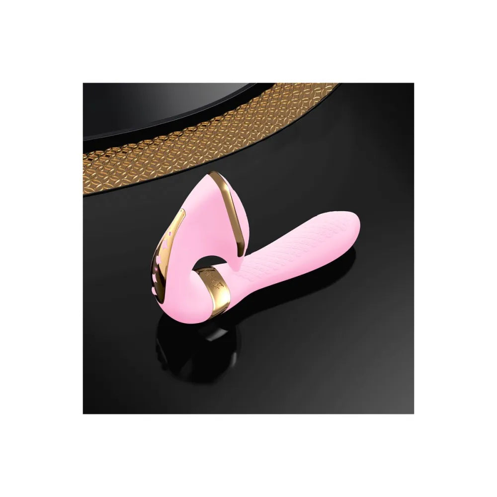 Dual Stimulation Vibe By Shunga Soyo Light Pink-2