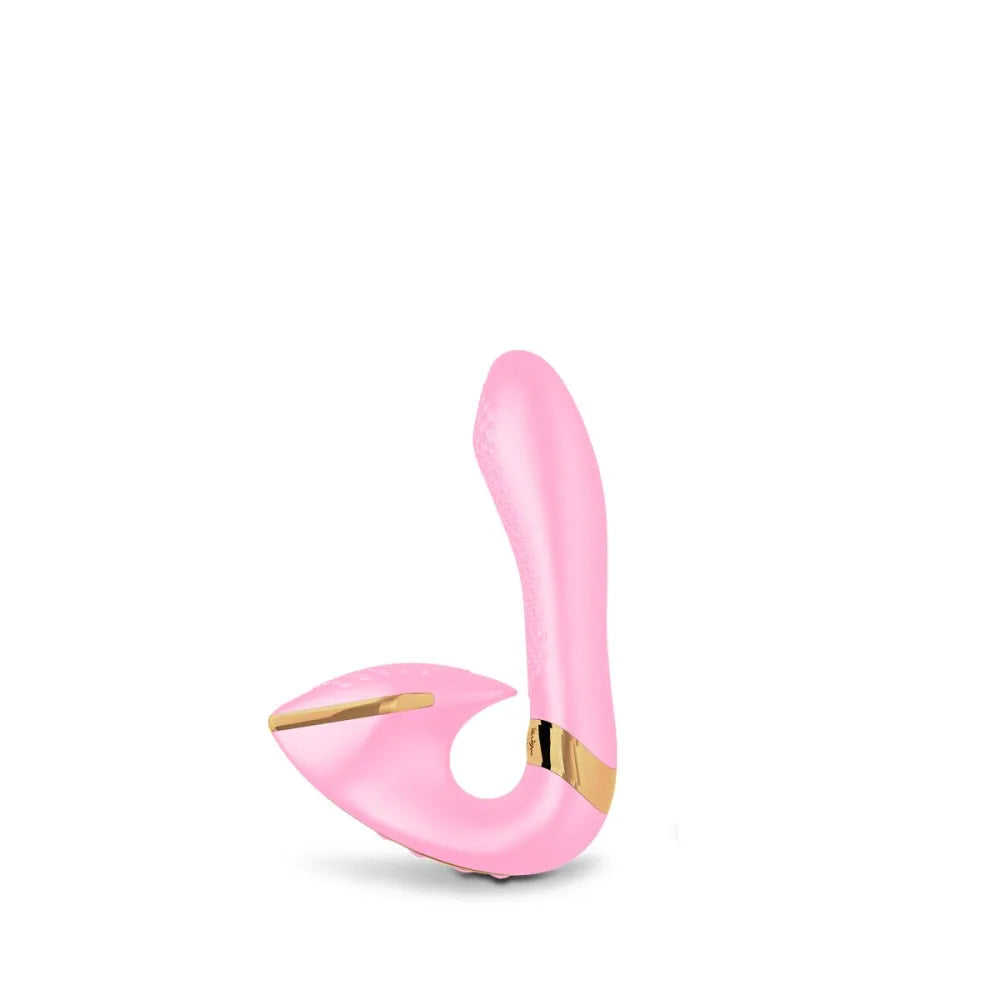 Dual Stimulation Vibe By Shunga Soyo Light Pink-0